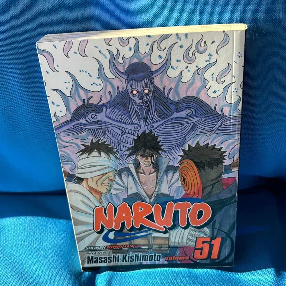 Naruto Comic Volume 51 Shonen Jump Rated T For Teens By Masashi Kishimato